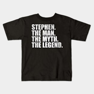 Stephen Legend Stephen Name Stephen given name Kids T-Shirt